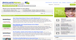Desktop Screenshot of affiliatenews.com