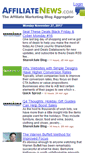 Mobile Screenshot of affiliatenews.com