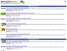 Tablet Screenshot of affiliatenews.com